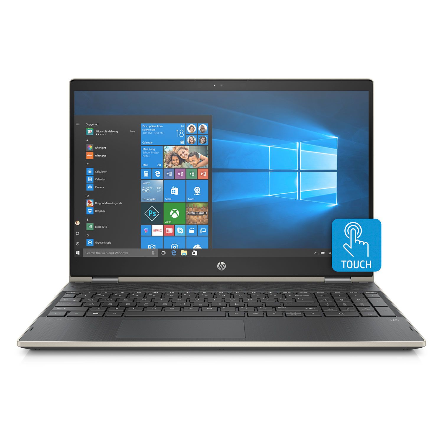 HP Pavilion X360 15-cr0085cl 15.6″ Convertible Touch laptop, 8th Gen Core i7, 24GB RAM, 1TB HDD