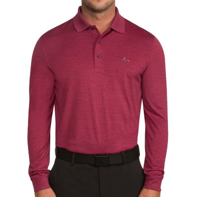 Men's Performance Long Sleeve Polo Shirt - Quality Restaurant Uniforms