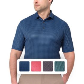 Greg Norman Men's Performance Golf Polo