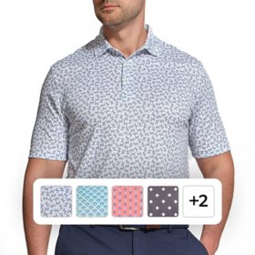 Greg Norman Men's Performance Golf Polo