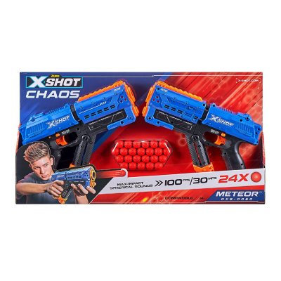 Nemlig festspil Følge efter X-Shot-Dart Ball Blaster-Chaos Meteor - 2 Pack - Sam's Club