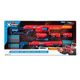 ZURU X-SHOT PRO Series Fury-X and Longshot Combo Pack