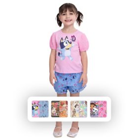 Character Toddler Girls 2 Piece Short Set
