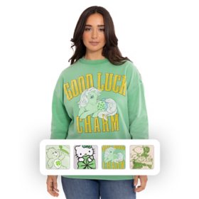 Women's Character St. Patrick's Day Crewneck Sweatshirt	 	