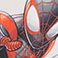 Spiderman-Online Only, variant on Character Boys Crewneck Sweatshirt