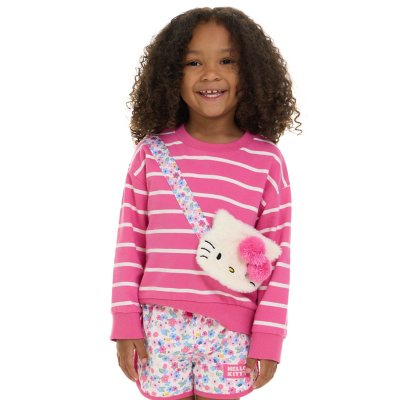 Character Girls Sweatshort Set Hello Kitty 3T:- Hello Kitty, 3T