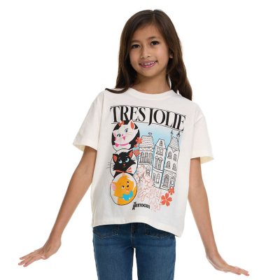 Character Girls Graphic Tee Aristocats L 10/12:- Aristocats, L 10/12
