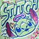 Stitch, variant on Character Girls Graphic T-Shirt