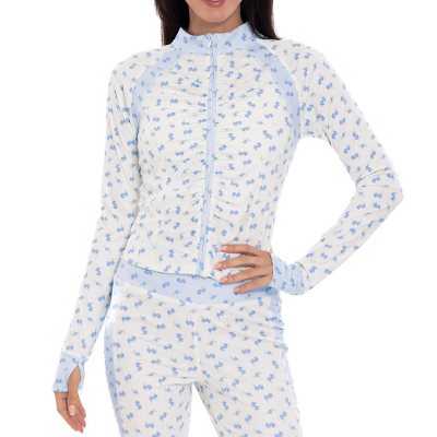 SHABBY CHIC ACTIVE JACKET - LIGHT BLUE XXL:- Light Blue - Online Only, XXL