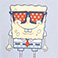 Sponge Bob, variant on Character Americana Tee