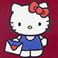 Hello Kitty, variant on Girl's Character Tees