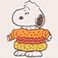 Snoopy - Online Only, variant on Women's Harvest Character Sweatshirt