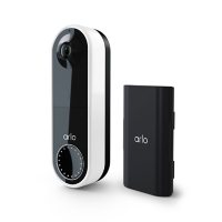 Arlo Wire-Free Video Doorbell Bundle (Doorbell + Extra Battery)