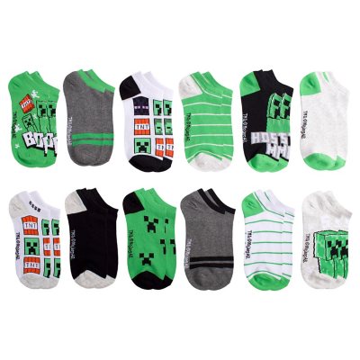 12-Pack Licensed Machine Wash Kid's Socks (Size: M)