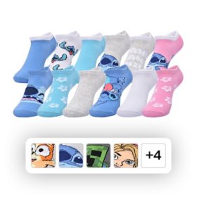Character Girls 12-Pack No-Show Sock