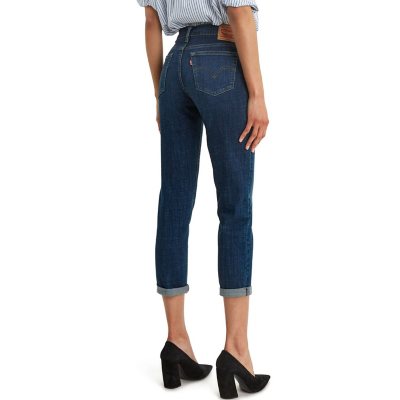 levi's boyfriend cropped jeans