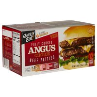Quick 'N Eat Fully Cooked Angus Choice Beef Patties (3 lbs.)
