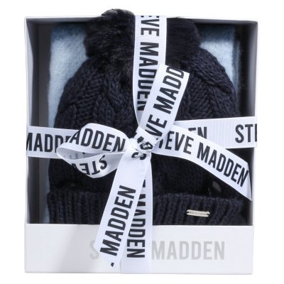 STEVE MADDEN WOMEN'S HAT & SCARF SET SELECT COLOR NEW