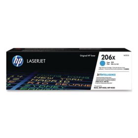 HP 206X  High-Yield Toner Cartridge- CYAN HP206X LASERJET TONER