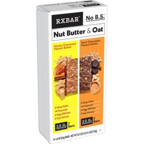 RX Nut Butter & Oat Bar Variety Pack, 14 ct.