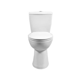 Member's Mark 2-Piece High-Efficiency Dual Flush Toilet, White