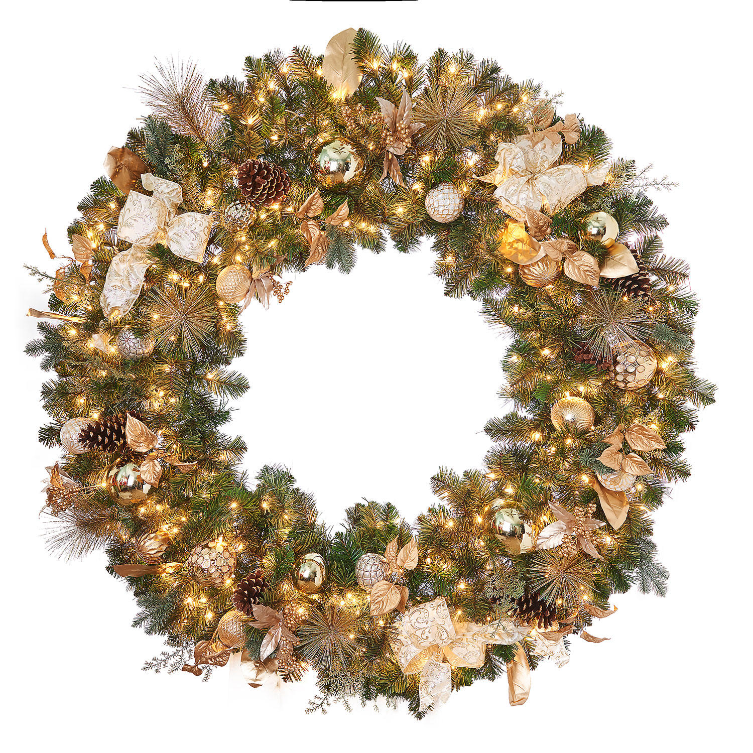Member’s Mark 60″ Pre-Lit Decorated Wreath