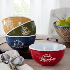 Member's Mark 4-Piece Adventure Bowl Set (Assorted Colors)