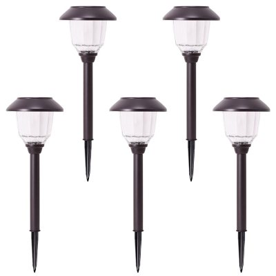 Member's Mark 5-Piece LED Solar Path Lights, Oil-Rubbed Bronze - Sam's Club