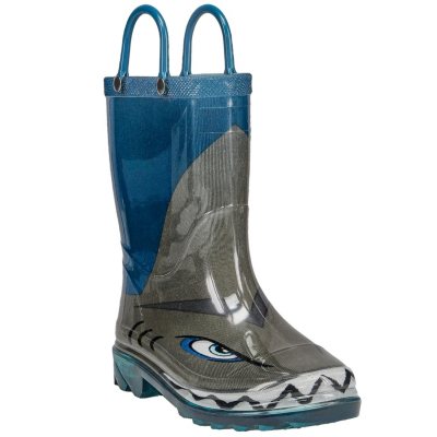shark rain boots light up