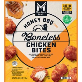 Member's Mark Honey Barbecue Boneless Chicken Bites 3.5 lbs.