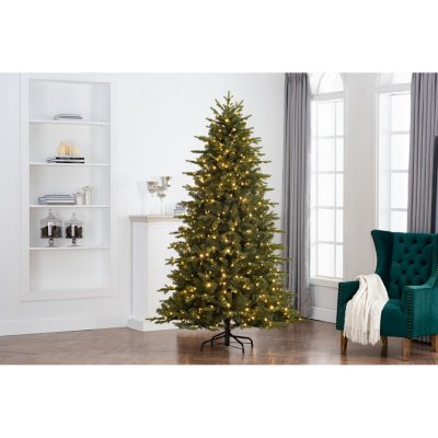 Member's Mark 9' 1,000 LED Pre-Lit Bristle Fir Christmas Tree - Sam's Club