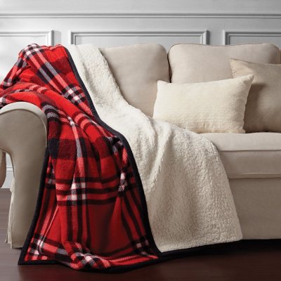 Member S Mark Oversized Cozy Throw 60 X 72 Assorted Colors Sam S Club