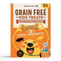 Member's Mark Grain-Free Dog Treat Biscuits, Peanut Butter Flavored (5 lbs.)