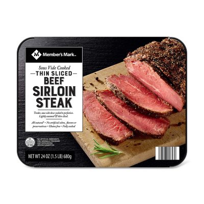 Member S Mark Sliced Beef Sirloin 24 Oz Sam S Club