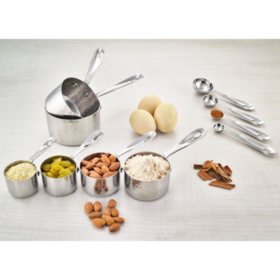 Member S Mark 10 Piece Hammered Measuring Set Assorted Colors