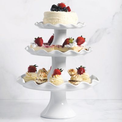 3 piece cake stand best sale