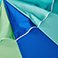 Blue/Green, variant on Member's Mark 8' Rainbow Beach Umbrella