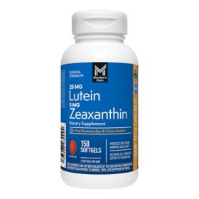 Member's Mark Lutein with Zeaxanthin Softgels, 150 ct.