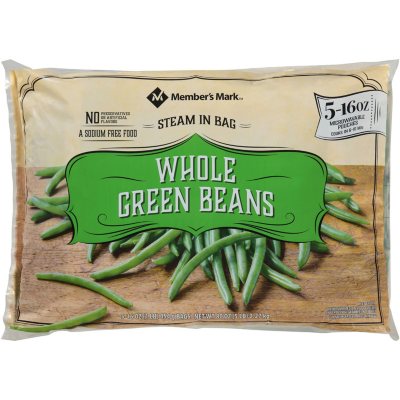 Member's Mark Whole Green Beans (16 oz. pouches, 5 ct.) - Sam's Club