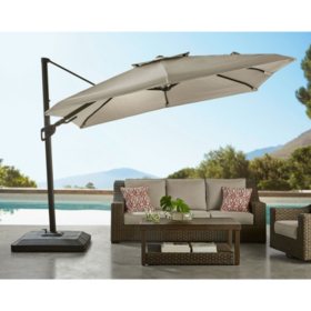 Member’s Mark 10’ Sunbrella Adjustable Cantilever Umbrella