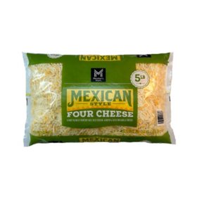 Member's Mark Mexican Style 4 Cheese Blend Shredded 5 lbs.