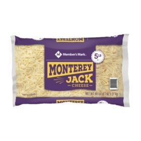 Member's Mark Standard Shredded Monterey Jack Cheese (5 lbs.)