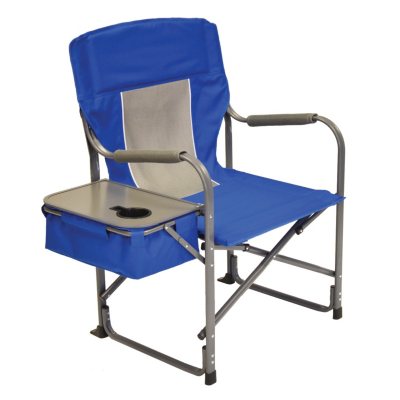 oversized directors chairs with side table