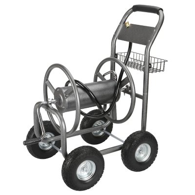 4 Wheel Garden Water Hose Reel Cart - China Garden Hose Reel Cart, Hose  Reel Cart