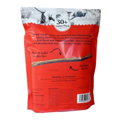 beef stick dog treats