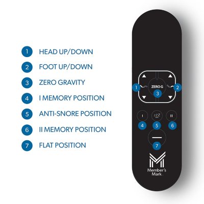 Member's mark adjustable bed base discount