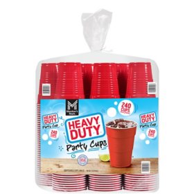 Member's Mark Heavy-Duty Red Cups 18 oz., 240 ct.