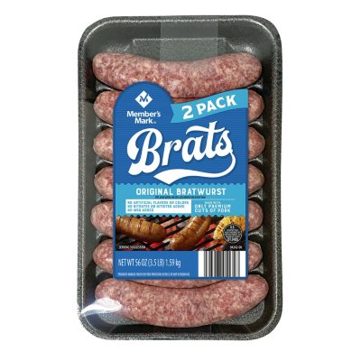 Johnsonville Flame Grilled Fully Cooked Original Bratwurst, 14 oz