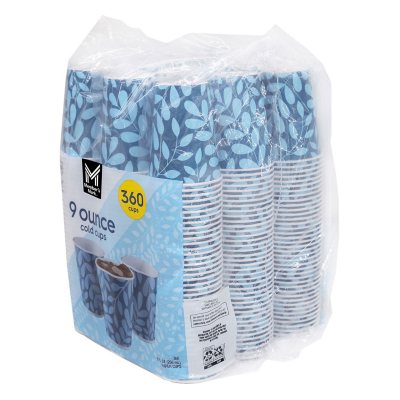 9oz Paper Cold Cup - White (75mm) - 1,000 ct