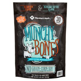 Member's Mark Munchy Bones Dog Treats for Adult Dogs, 84 oz.